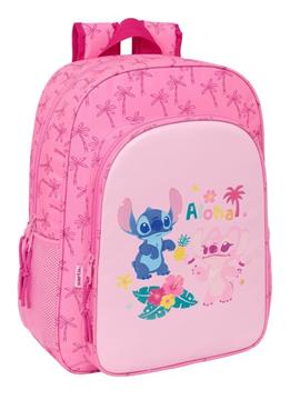 Imagen de Mochila Adapt.Carro Stitch "Chill" 33x42x14 Cm