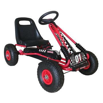 Imagen de Coche Go Kart Rojo Ruedas De Aire
