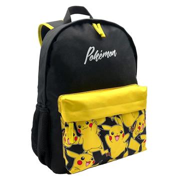 Imagen de Mochila Americana Pokemon Pikachu Adaptable a Carro 42x31x13,5 cm Toybags - T433971