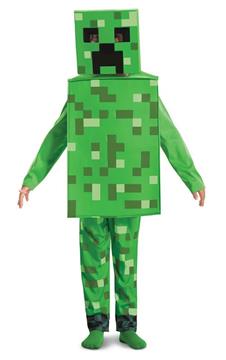 Imagen de Disfraz Minecraft Creeper Lujo T. 7-8 Años
