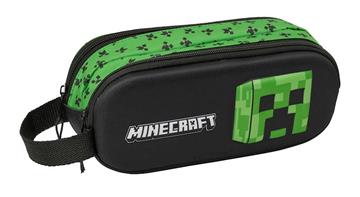 Imagen de Portatodo Doble 3D Minecraft 21x8x6 Cm