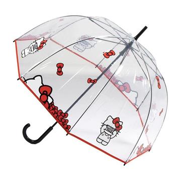 Imagen de Paraguas Manual Poe Adulto Hello Kitty.60 cm