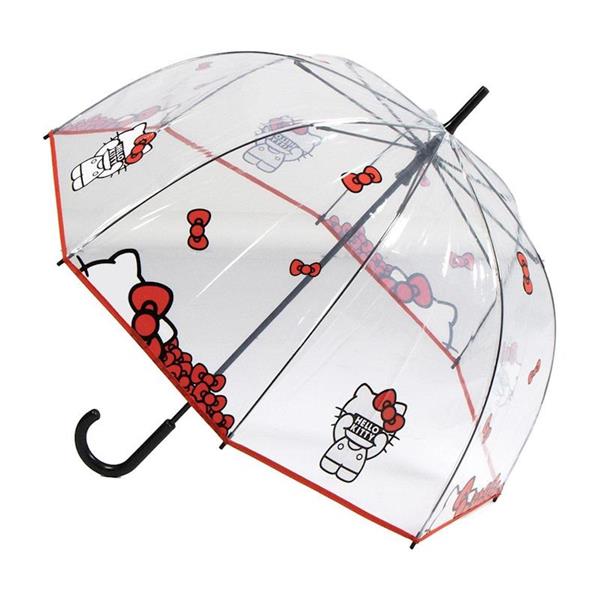 Imagen de Paraguas Manual Poe Adulto Hello Kitty.60 cm
