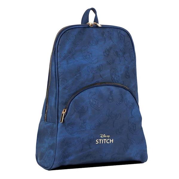 Imagen de Mochila Casual Moda Polipiel Stitch 34x27,10x12 cm