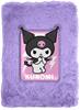 Imagen de Libreta de peluche Plush A5 Kuromi 