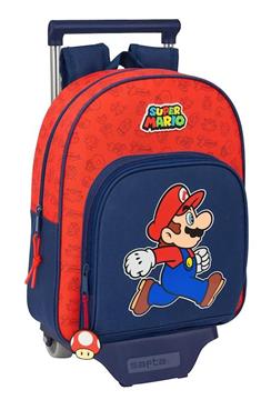 Imagen de Mochila con Carro Super Mario "Trick" 28X34X10Cm