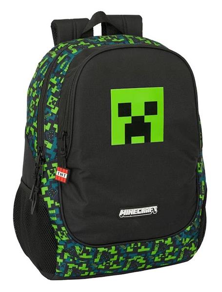 Imagen de Mochila Adapt.Carro Minecraft "Tnt" 32X44X16Cm
