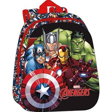 Imagen de Mochila 3D Avengers 27X33X10Cm