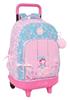 Imagen de Mochila Grande Con Ruedas Compact Extraible Glowlab Kids "Swing" 33X45X22Cm