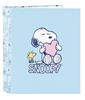 Imagen de Carpeta F. 4 Anillas 35Mm Lomo Ancho Snoopy "Love" 27X33X6Cm