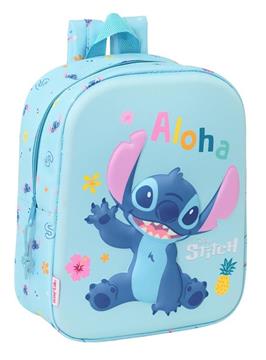 Imagen de Mochila Guarderia 3D Stitch 3D 22x27x10 Cm
