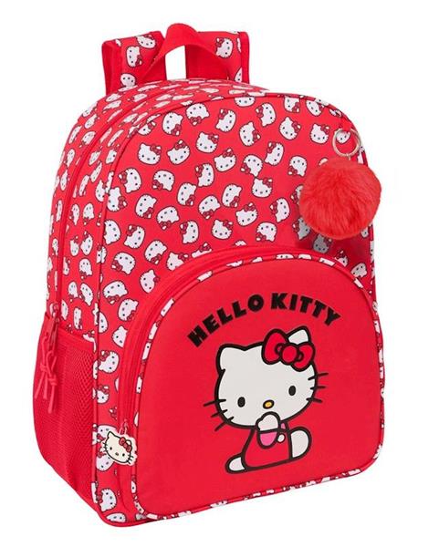 Imagen de Mochila Adaptable a Carro Hello Kitty "Iconic" 33X42X14Cm