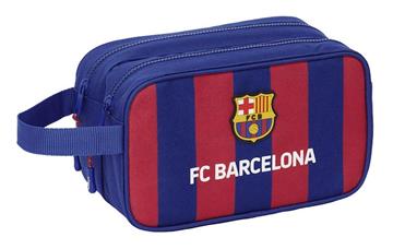 Imagen de NECESER 2 CREMALLERAS ADAPTABLE A CARRO F.C.BARCELONA 26X15X12,5 CM