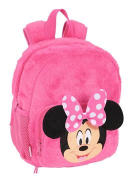 Imagen de Mochila Peluche Guarderia Minnie Mouse 22X27X10Cm