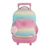 Imagen de Mochila Trolley Fjo Compacto Doble Cuerpo Gran Capacidad Blin Blin Gradient Pink.  44 X 34 X 24 CM.