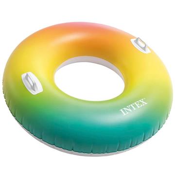 Imagen de Flotador Rueda gigante Arcoiris Con Asas
