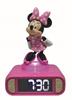 Imagen de Despertador digital con luz nocturna 3D de Minnie y efectos de sonido.