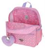 Imagen de Mochila Adaptable 28Cm. C/Carro Hello Kitty Hearts & Dots 23x28x10 cm