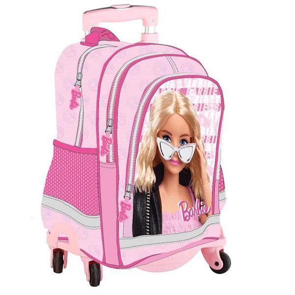 Imagen de Barbie Mochila Doble Compartimento Adaptable  41,5 X 30 X 17 CM.