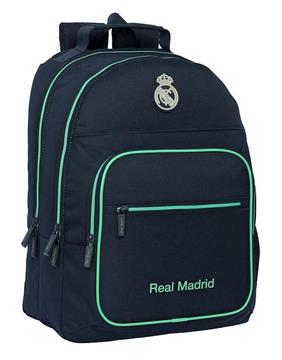 Imagen de Mochila Doble Adapt.Carro Real Madrid 2ª Equipacion 25/26 32X42X16Cm