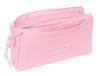 Imagen de PORTATODO TRIPLE REAL MADRID CHICA ROSA 22X12X3 CM