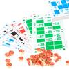 Imagen de Set Loteria Madera - 36 Cartones Color Baby