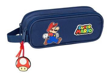 Imagen de Portatodo Doble Super Mario "Trick" 21X8X6Cm