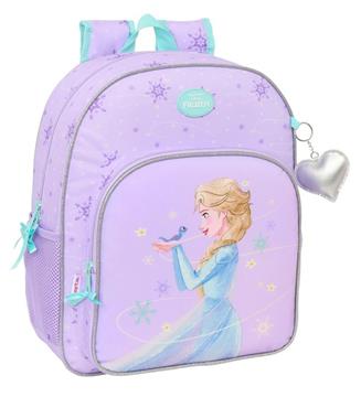 Imagen de Mochila Junior Adaptable a Carro Frozen "Spirit" 32x38x12 Cm