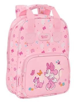 Imagen de Mochila Infantil Con Asas Minnie Mouse "Baby" 20x28x8 Cm