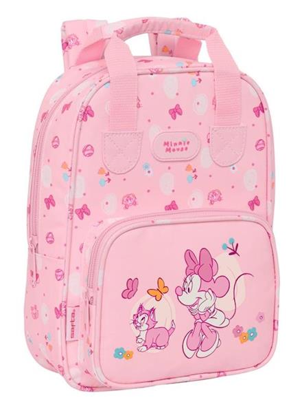 Imagen de Mochila Infantil Con Asas Minnie Mouse "Baby" 20x28x8 Cm