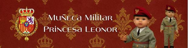 La muñeca de la Princesa Leonor con uniforme militar: tradición, historia y elegancia