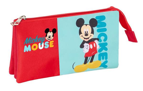 Imagen de Portatodo Triple Mickey Mouse 22X12X3Cm