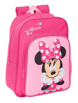 Imagen de Mochila Infantil Adapt.Carro Minnie Mouse 26X34X11Cm