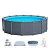 Imagen de PISCINA GRAPHITE GRAY PANEL D478X124 CM(C/BOMBA AREN