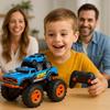 Imagen de Coche radio control Monster Truck transformable en lanzador, 2 en1, incluye un coche 17'90x22'50x21'50cm
