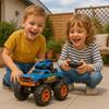 Imagen de Coche radio control Monster Truck transformable en lanzador, 2 en1, incluye un coche 17'90x22'50x21'50cm