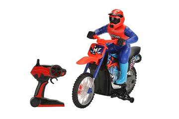Imagen de Moto radio control, echa humo, escala 1:10, 2'4GZ con luces y sonidos, 37x35x17cm