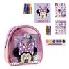 Imagen de Coloreable Mochila Minnie 22.0 X 23.0 X 7.0 Cm