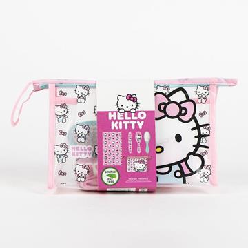 Imagen de Neceser Aseo Viaje Accesorios Hello Kitty 23.0 X 15.0 X 8.0 Cm