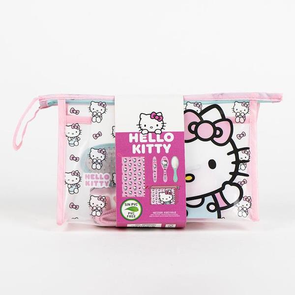 Imagen de Neceser Aseo Viaje Accesorios Hello Kitty 23.0 X 15.0 X 8.0 Cm