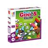 Imagen de Juego Batalla de Genios Estrellas. ¡Desafíos más difíciles! 22 piezas de madera, 14 piezas bloqueadoras 7 dados, 2 tableros, reglas de juego.