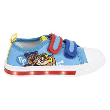 Imagen de Zapatilla Loneta Suela Pvc Con Luces Paw Patrol Talla 28