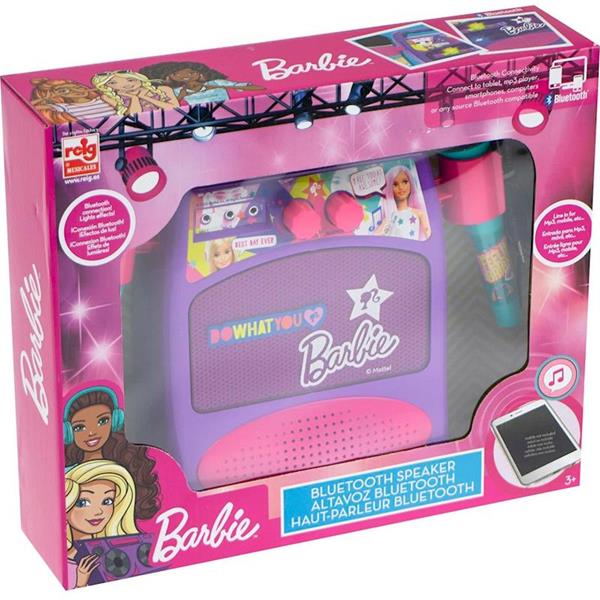 Imagen de Altavoz Portátil Barbie Con 2 Micros