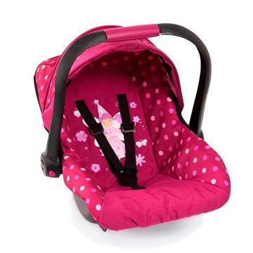 Imagen de Silla Coche Para Muñecas Deluxe Rosa