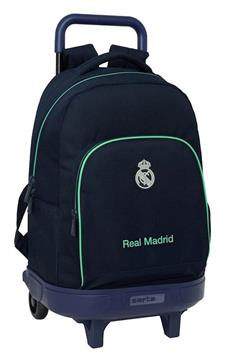 Imagen de Mochila Gde. C/Ruedas Compact Extraible Real Madrid 2ª Equipacion 25/26 33X45X22Cm