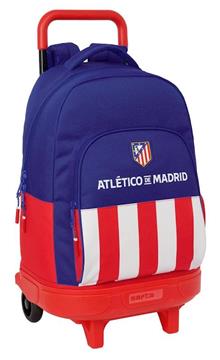 Imagen de Mochila Grande con Ruedas Compact Extraible Atlético De Madrid 33x45x22 Cm