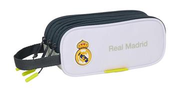 Imagen de Portatodo Triple Real Madrid Equip. 25/26 21x8,5x7 Cm
