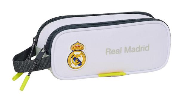 Imagen de Portatodo Doble Real Madrid Equipación. 25/26 21x8x6 Cm