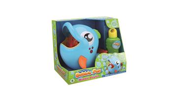 Imagen de Máquina lanza pompas Delfín, incluye botella con líquido 