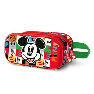 Imagen de Estuche Portatodo Doble 3D Mickey Mouse Mood 22 x8 x9,5 cm